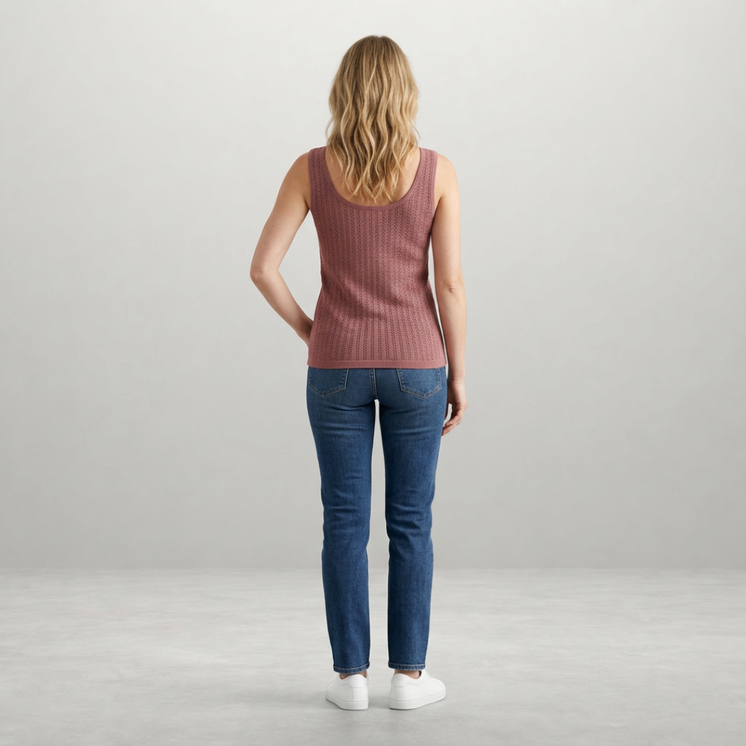 Liora – Soft knit tank top with timeless everyday comfort