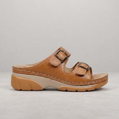 Clara – Comfort slide sandals with adjustable support