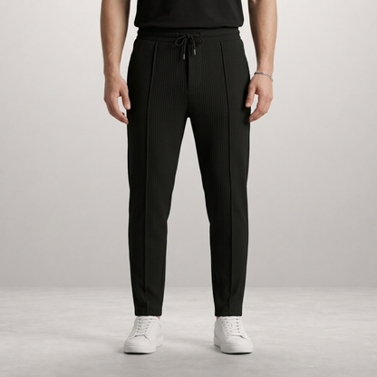 Luca – Tailored drawstring trousers with modern athletic refinement