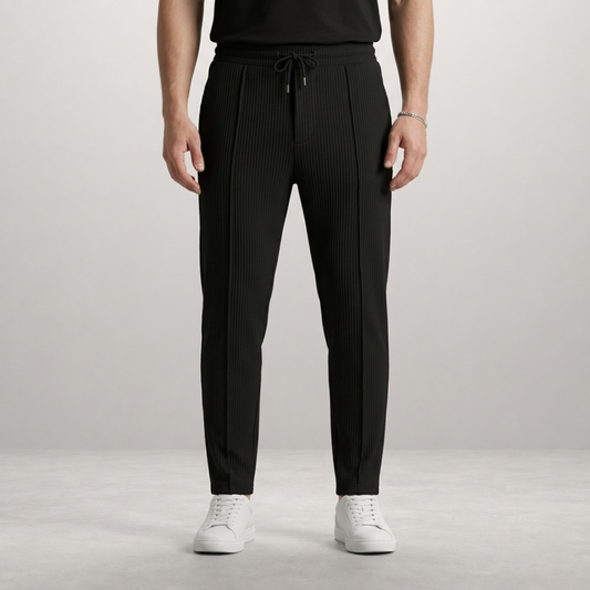 Luca – Tailored drawstring trousers with modern athletic refinement
