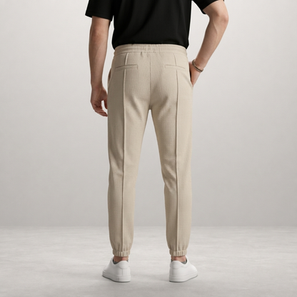 Luca – Tailored drawstring trousers with modern athletic refinement