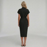 Midi Dress Classic Relaxed Fit for Women