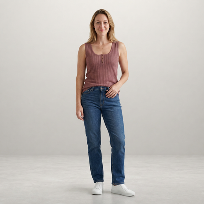 Liora – Soft knit tank top with timeless everyday comfort