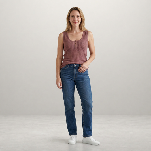 Liora – Soft knit tank top with timeless everyday comfort