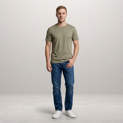 Luca – Essential fitted T-shirt for everyday comfort
