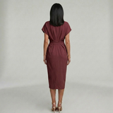 Midi Dress Classic Relaxed Fit for Women