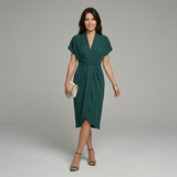 Midi Dress Classic Relaxed Fit for Women
