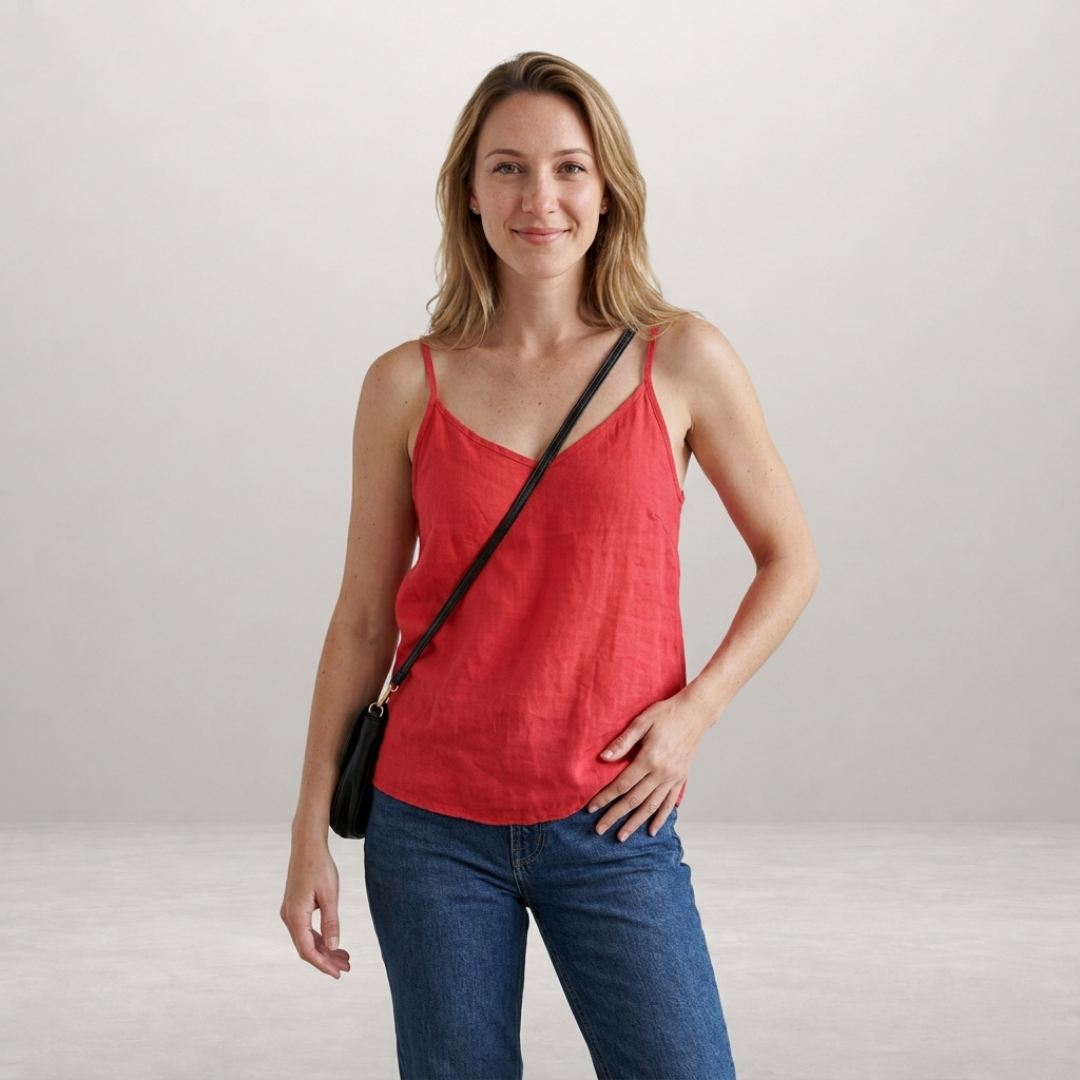 Lina – Lightweight linen camisole for effortless everyday comfort