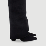 Knee High Boots with Golden Detail for Women
