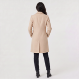 Double-Breasted Coat for Women | Classic Tailored Outerwear