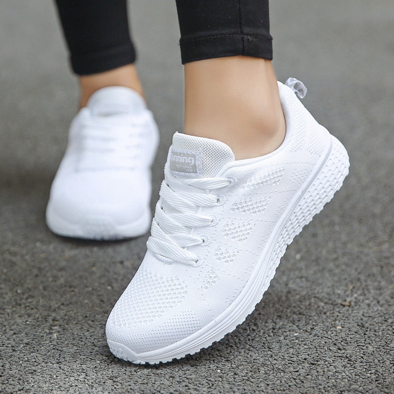 Sneakers Lightweight Wide Fit Everyday Trainers for women