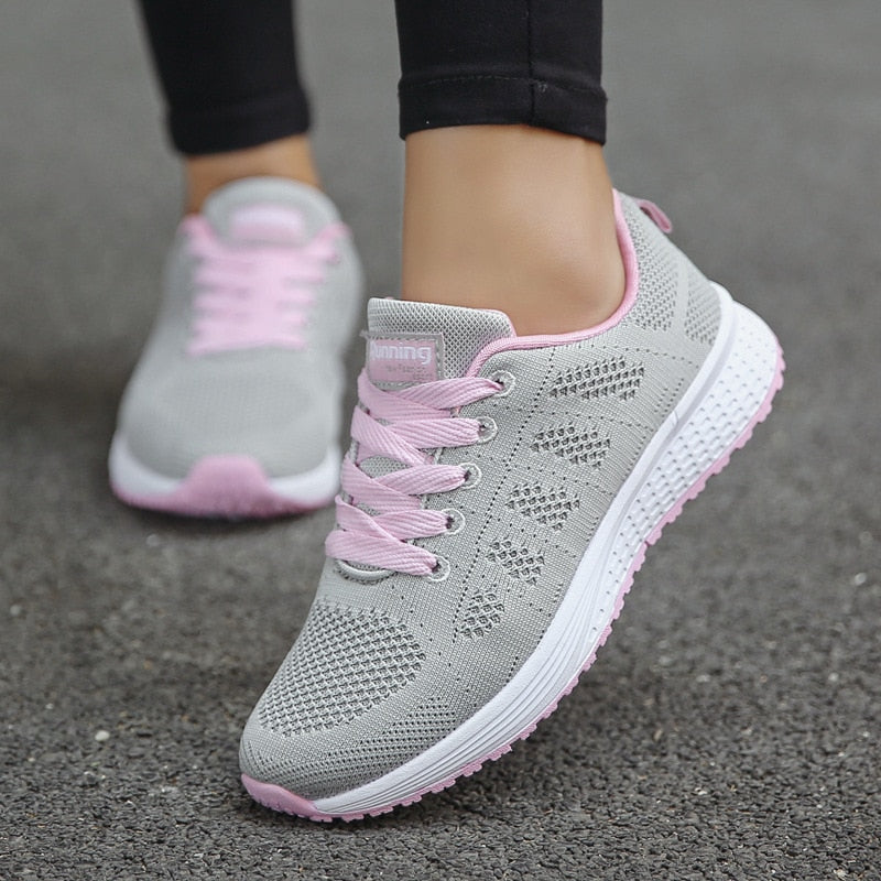 Sneakers Lightweight Wide Fit Everyday Trainers for women