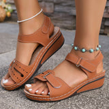 Sandals with Ankle Strap Lightweight Summer Slides for Women