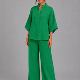 Wide-Leg Co-ord Set for Women – Relaxed Two-Piece Outfit
