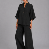 Wide-Leg Co-ord Set for Women – Relaxed Two-Piece Outfit