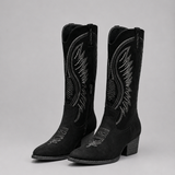 Western Block Heel Boots for Women