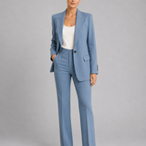 Women's Tailored Co-ord Set – High-Waist Pants & Blazer
