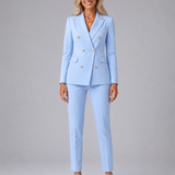 Women's Blazer & Pants Co-ord Set – Structured Tailored Fit