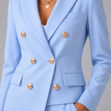 Women's Blazer & Pants Co-ord Set – Structured Tailored Fit