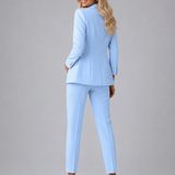 Women's Blazer & Pants Co-ord Set – Structured Tailored Fit