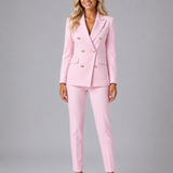 Women's Blazer & Pants Co-ord Set – Structured Tailored Fit