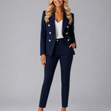 Women's Blazer & Pants Co-ord Set – Structured Tailored Fit