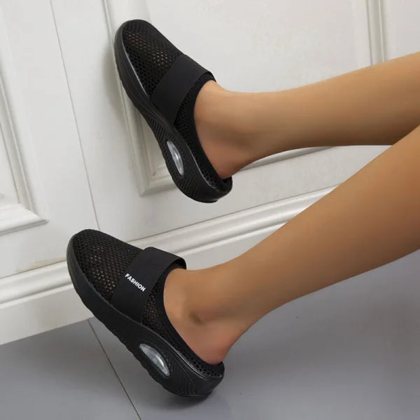Sandals with Mesh Upper for women