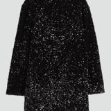 Sequin Mini Dress with Bow Detail for Women