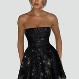Midi Dress with Glitter Effect for women