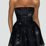 Midi Dress with Glitter Effect for women