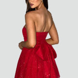 Midi Dress with Glitter Effect for women