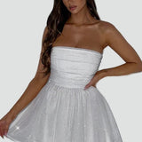 Midi Dress with Glitter Effect for women