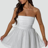 Midi Dress with Glitter Effect for women