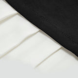 Midi Dress with Pleated Hem for women