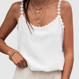 Embroidered Strap Tank Top for Women