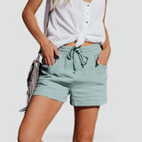 Women's Casual Shorts with Pockets – Summer Style
