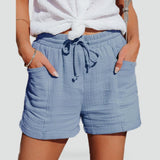 Women's Casual Shorts with Pockets – Summer Style