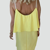 Midi Dress with Straps for women