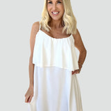 Midi Dress with Straps for women