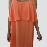 Midi Dress with Straps for women