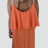 Midi Dress with Straps for women