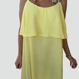 Midi Dress with Straps for women